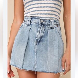 New! Blanknyc Guest Star Skirt Size 24 Western Pleated Festival